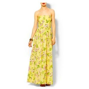 NWT French Connection Spring Bloom Maxi Dress